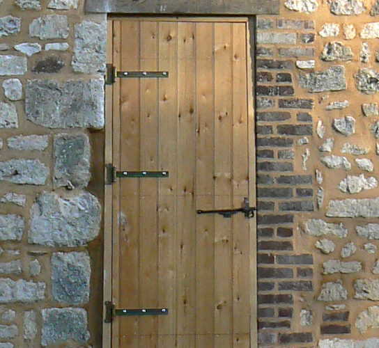 Porte d'écurie en Normandie