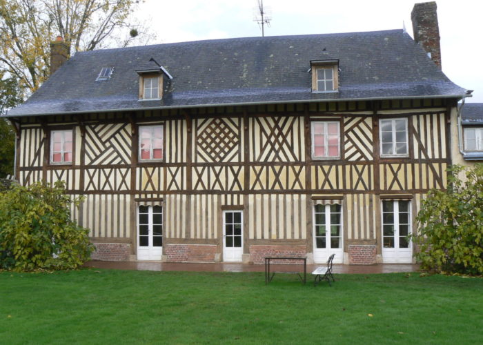 Manoir en colombages Normandie