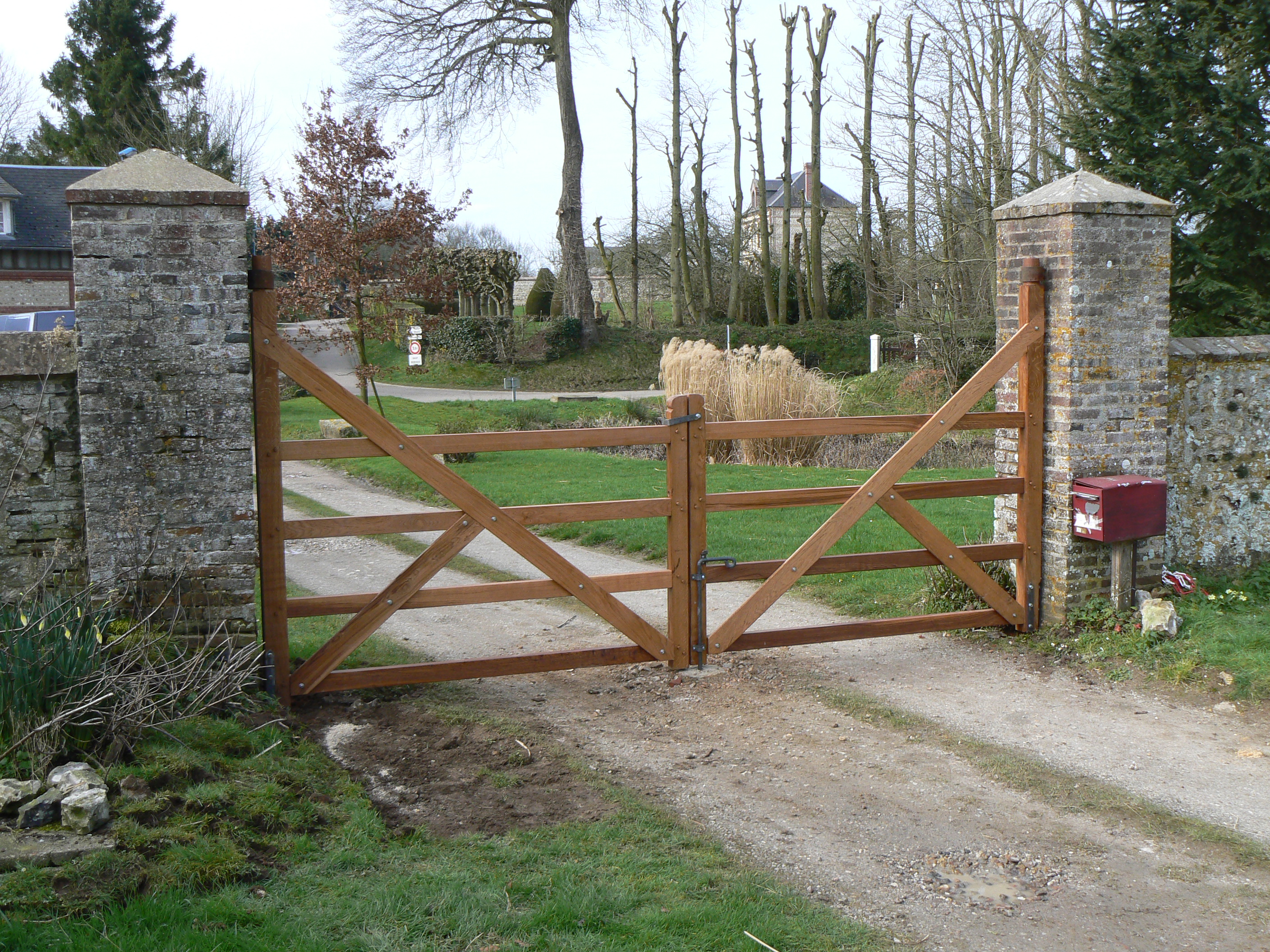 Barrière champêtre Construction d