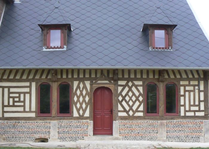 Restauration d'un manoir du16ème siècle en colombages