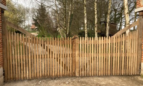 Barrière cauchoise en chêne